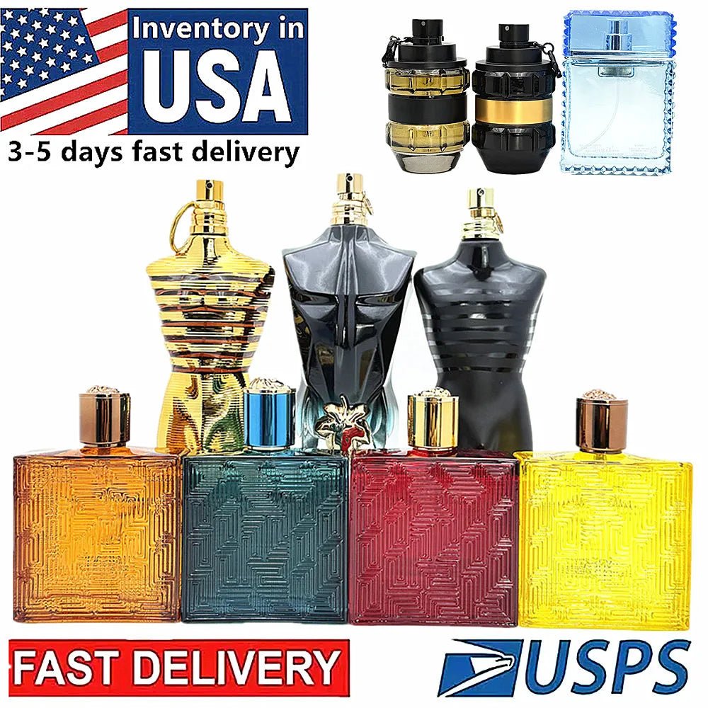 Free Shipping USA in 3-6 Days Delivery Men Perfume Men Cologne Designer Cologne Perfume Fragrance Women Perfume High Quality Perfume