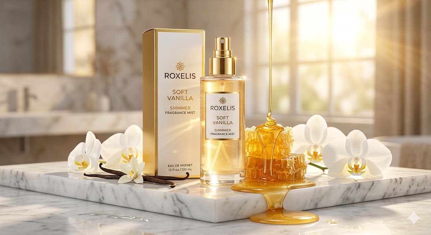 Nude Vanilla Glow Eau de Parfum – Warm Honey & Creamy Vanilla Long-Lasting Fragrance