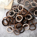 40 Soft Hair Ties, Harmless, Suitable for Fine and Thick Hair Elastic Ponytail Bundles, Suitable for Women and Girls