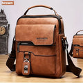 Gentleman Boutique "Vanguard Outlaw" Vintage Genuine Leather Executive Backpack