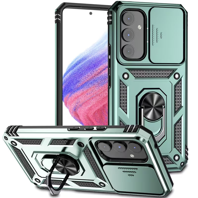 Gentleman Boutique "Aura Armor" Heavy-Duty Magnetic Kickstand Case (Samsung Galaxy S-Series & A-Series)