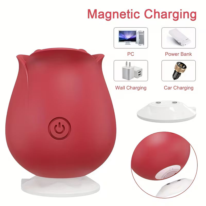UCB "Aura Rose" Dual-Action Precision Wellness Massager