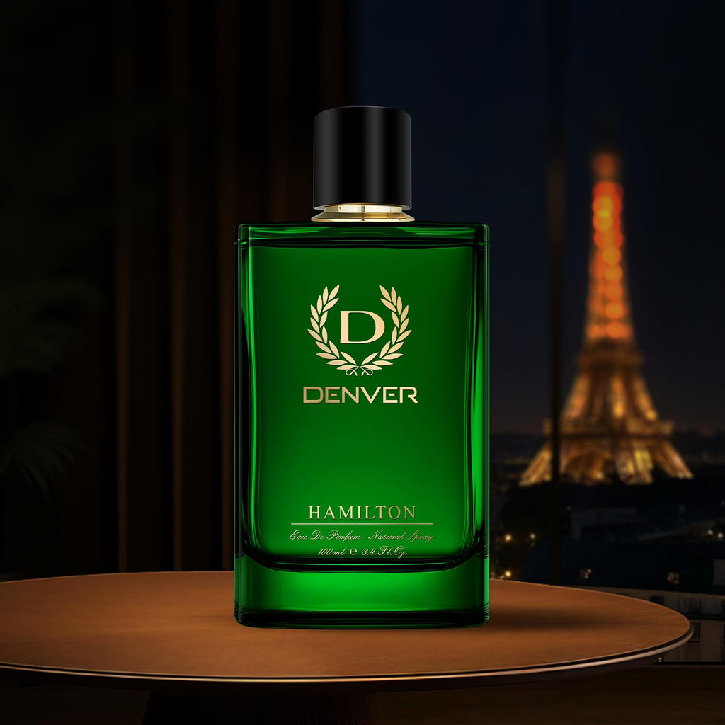 Hamilton Eau De Parfum for Men, 100Ml | Long-Lasting Fragrance and Odor Protection | Lavender, Zesty Bergamot, and Spicy Carnation Base for a Bold, Confident Appeal