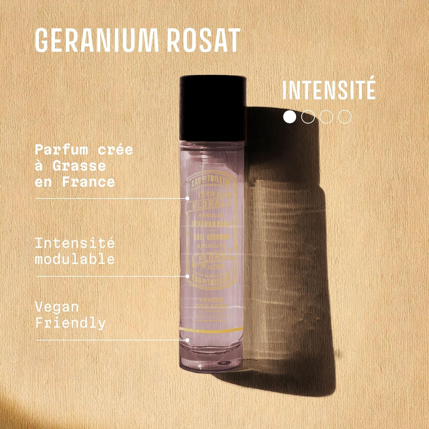 - Rose Geranium Perfume for Women - Eau De Toilette for Women - French Perfume - Non Lingering & Light Fragrance - 1.7 Fl Oz (50 Ml)