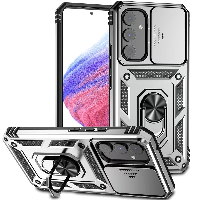 Gentleman Boutique "Aura Armor" Heavy-Duty Magnetic Kickstand Case (Samsung Galaxy S-Series & A-Series)