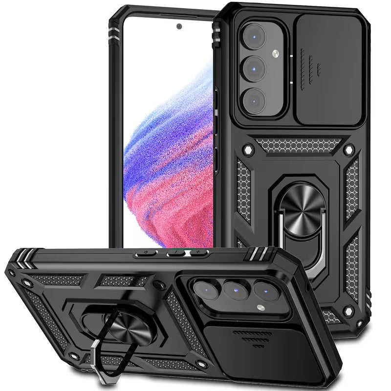 Gentleman Boutique "Aura Armor" Heavy-Duty Magnetic Kickstand Case (Samsung Galaxy S-Series & A-Series)