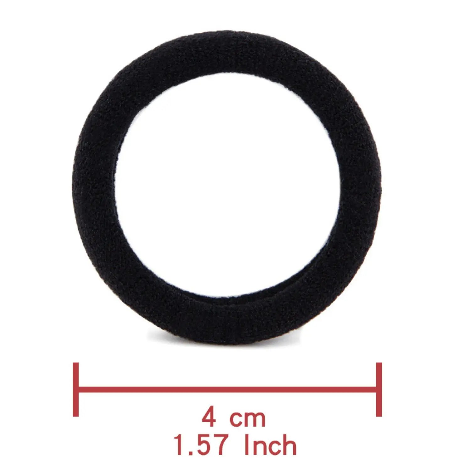 40 Soft Hair Ties, Harmless, Suitable for Fine and Thick Hair Elastic Ponytail Bundles, Suitable for Women and Girls