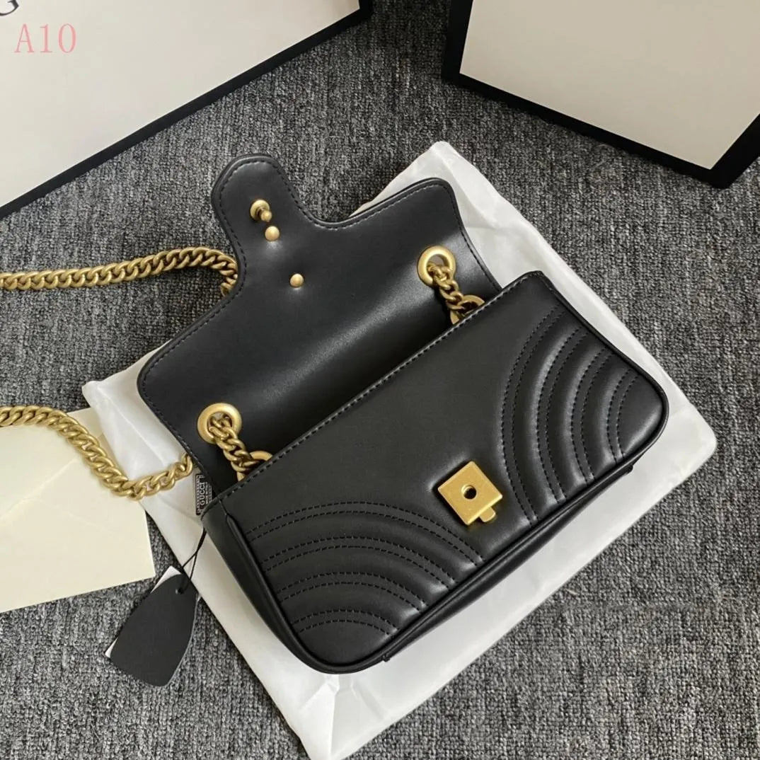 2023 New High Quality Women Fashion Marmont Bags Genuine Leather Crossbody Handbag Purses Backpack Shoulder Bag Beach Bag Jaquemus Bags Duffle Bags Designer Bags