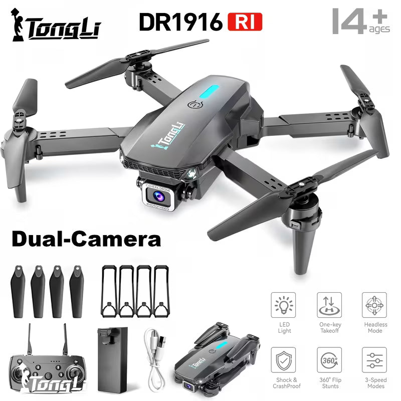 UCB "Aura Apex 4K" Dual-Camera Aerial Photography Drone