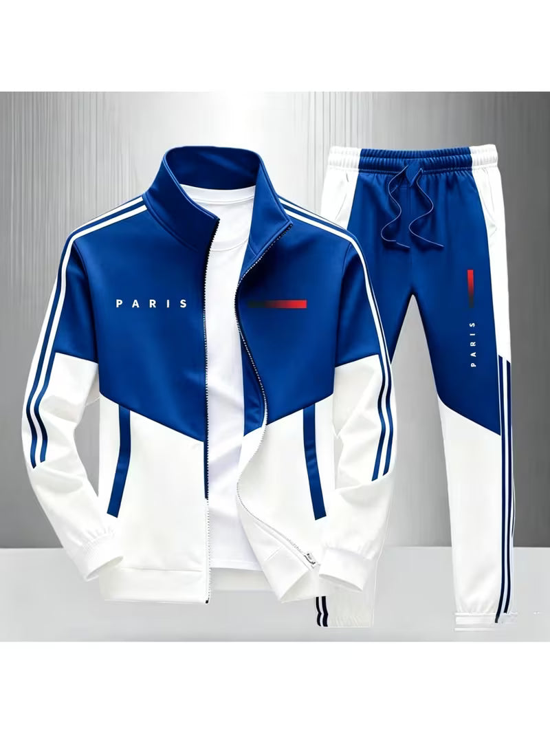 Gentleman Boutique "Aura All-Season" Men's Lapel Long Sleeve &amp; Trouser Set