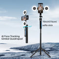 2025 Auto-Tracking Phone Tripod Delivers 360° Facial Tracking,