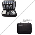Travel Cable Bag Portable Digital USB Gadget Organizer Charger Wires Cosmetic Zipper Storage Pouch Kit Case Accessories Supplies