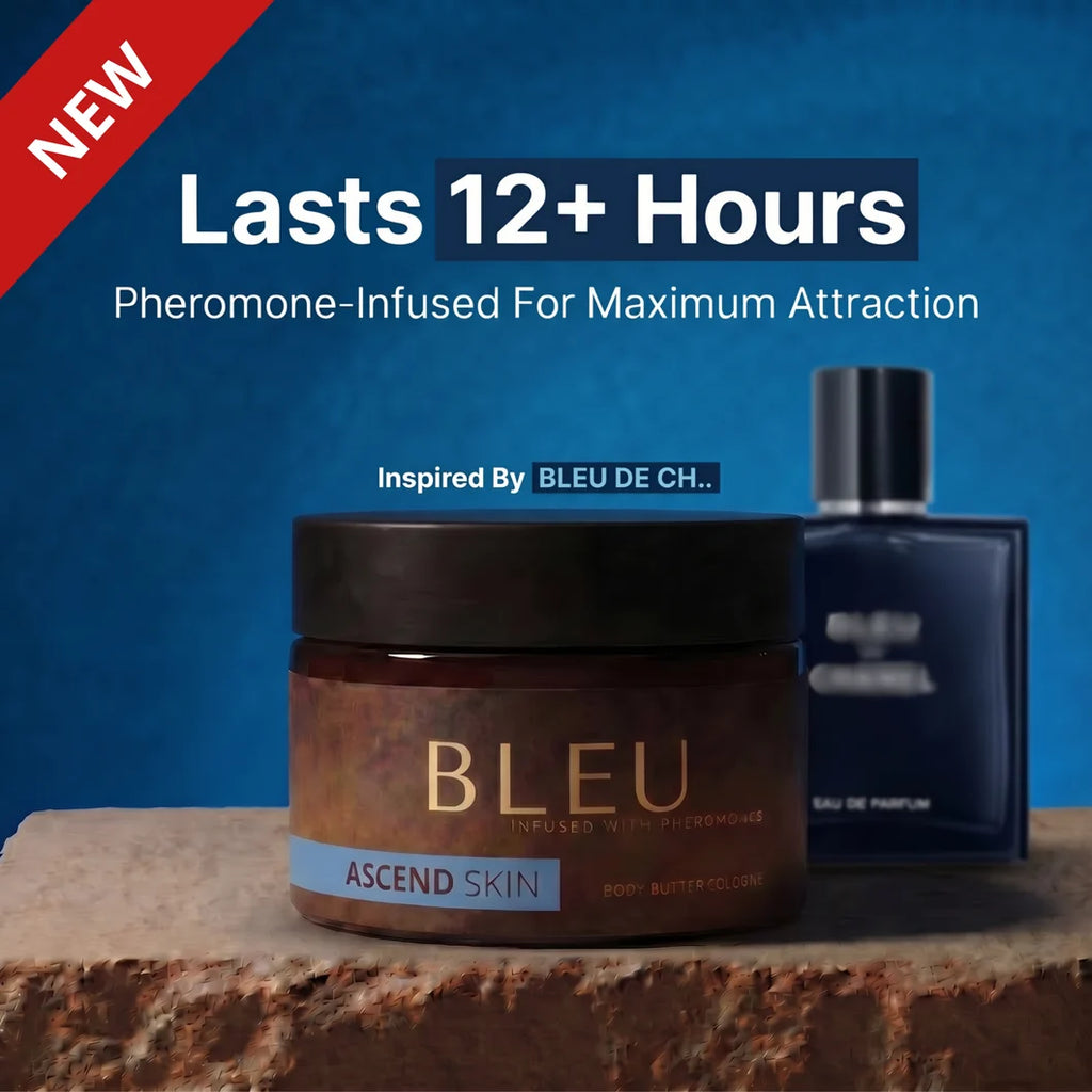 Men’s Luxury Fragrance Hydrating Body Butter – Ultra-Rich Shea & Cocoa Butter Solid Cologne