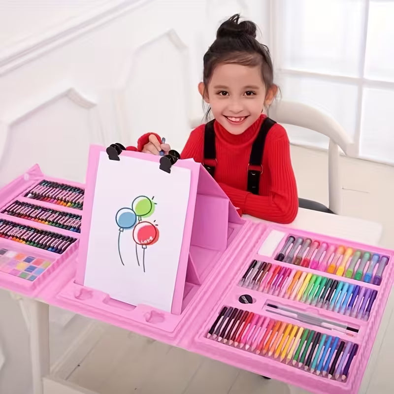 Miss Diva "Junior Artist Studio" 228-Piece Deluxe Children's Painting &amp; Drawing Art Ki