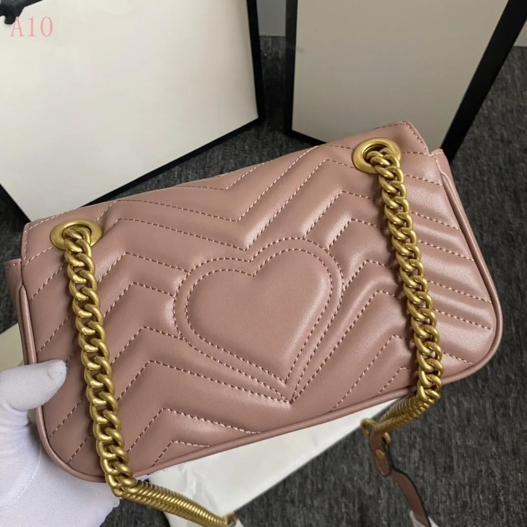 2023 New High Quality Women Fashion Marmont Bags Genuine Leather Crossbody Handbag Purses Backpack Shoulder Bag Beach Bag Jaquemus Bags Duffle Bags Designer Bags