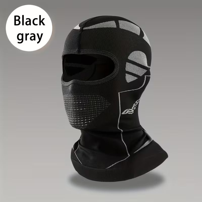 Men’s Full-Coverage Cold-Proof Winter Balaclava Hood – Windproof Adjustable Ski & Rider Face Mask