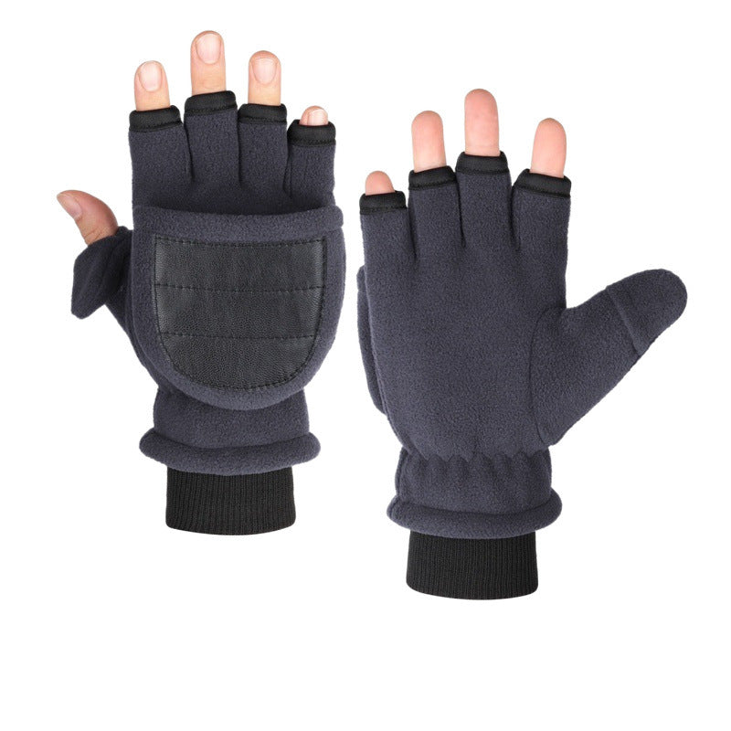 Men’s Convertible 2-in-1 Winter Flip Gloves