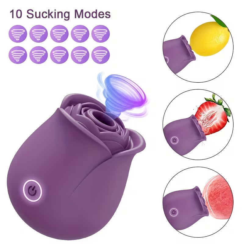 UCB "Aura Rose" Dual-Action Precision Wellness Massager