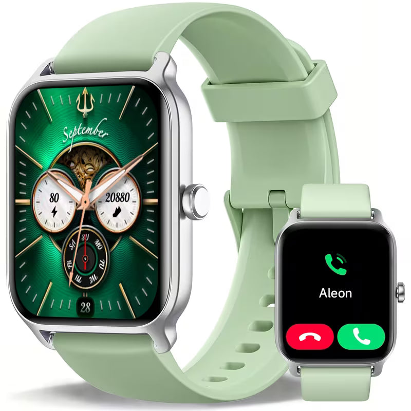 UCB "Aura Chrono" 1.8" HD Smart Watch & Executive Fitness Dashboard