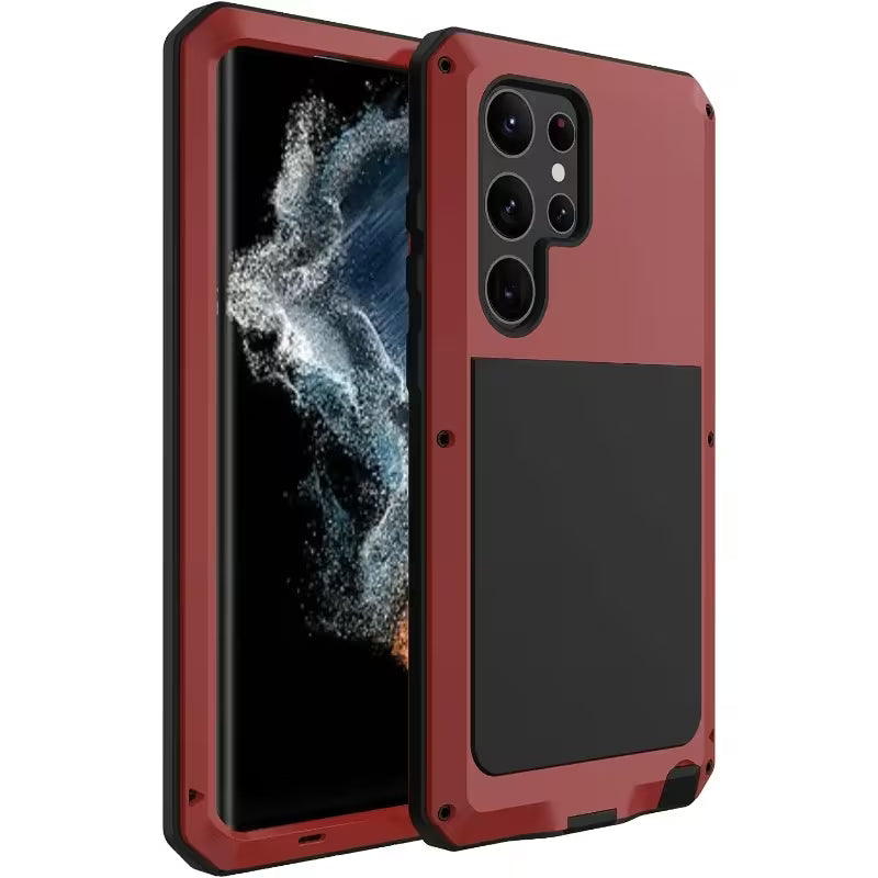 Gentleman Boutique "Titan Fortress" Heavy-Duty Aluminum Metal Armor iPhone Case