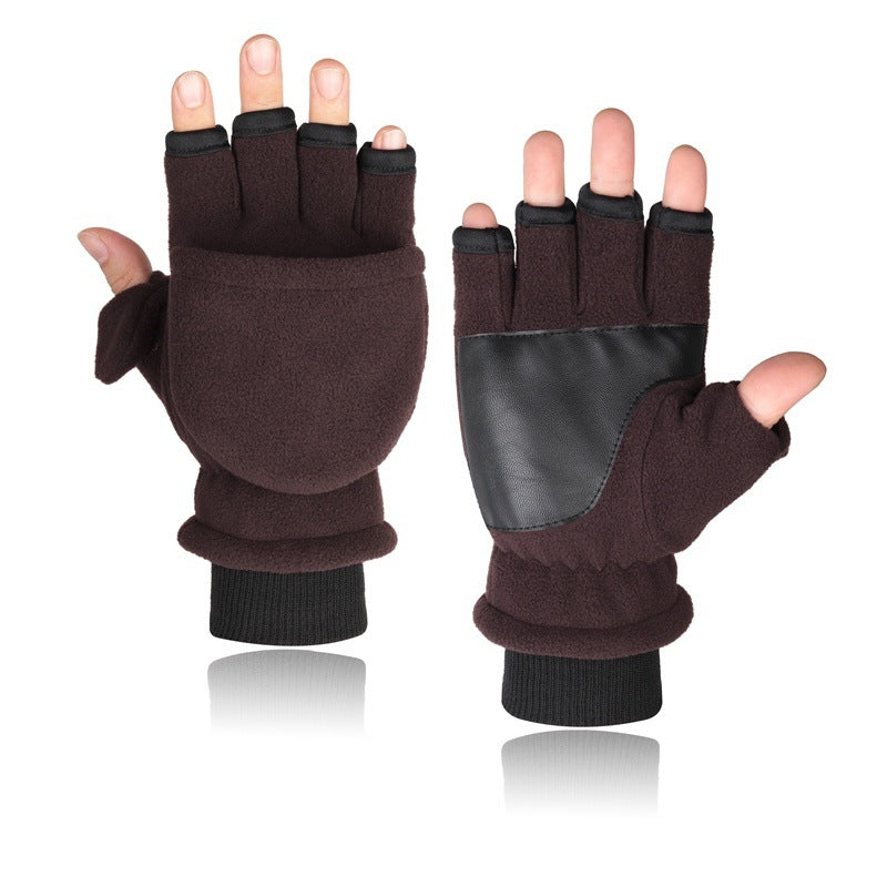 Men’s Convertible 2-in-1 Winter Flip Gloves