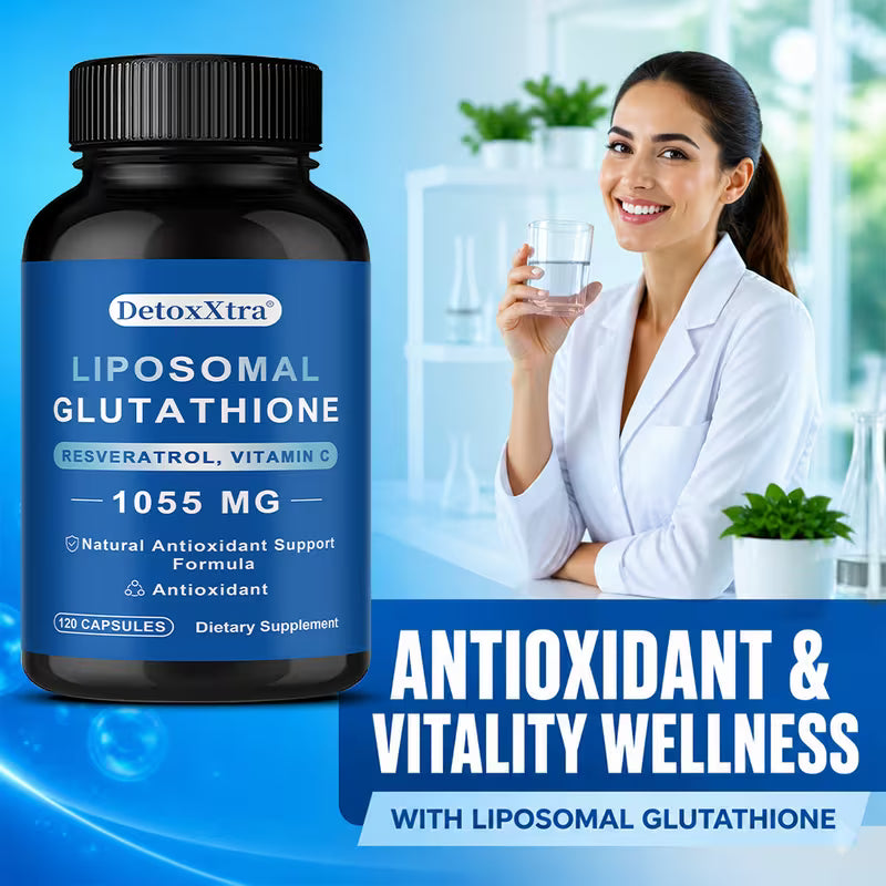 Primary Recommendation (Clean & SEO-Focused):  Liposomal Glutathione Complex Capsules with Resveratrol, Vitamin C & Selenium – Skin Brightening & Immune Support (120 Count)