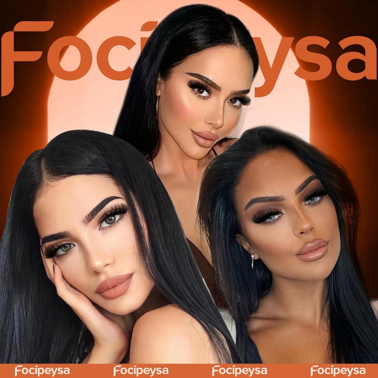 Fluffy Volume False Eyelash Cat Eye Lashes Thick Fake Eyelashes Dramatic Faux Mink Eyelash 9D Eyelashes 16Mm Eyelashes Pack 7 Pairs Lash Pack