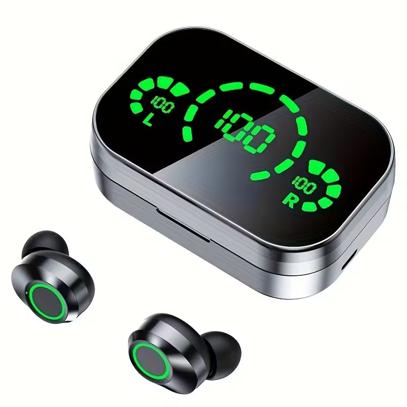 Gentleman Boutique "Aura Sonic Pro" Bluetooth 5.4 Wireless Sport Earbuds