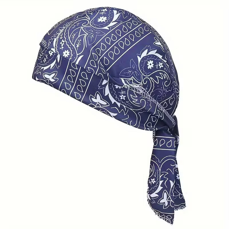 UCB "Aura Shield" Performance Cooling Helmet Liners & Motorcycle Bandanas (5-Pack)
