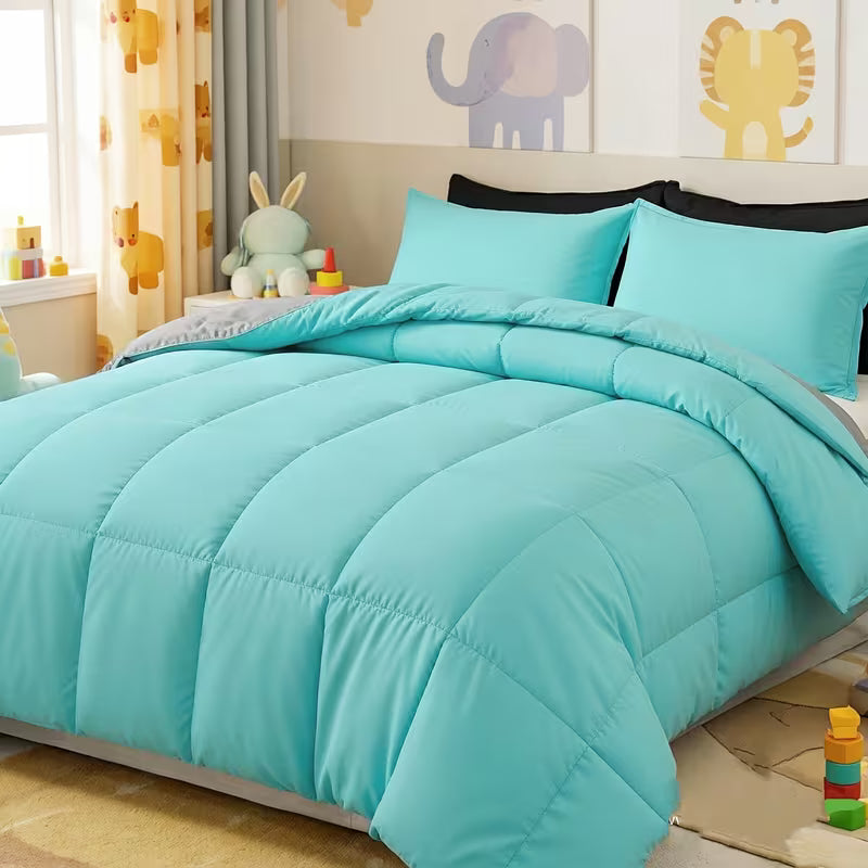 UCB "Elite Scholar" Luxury Bamboo 3-Piece Quilt & Comforter Suite
