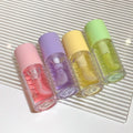 Water Light Lip Gloss Moisturizer Transparent Jelly Mirror Fruit Crystal Lip Oil Clear Hydrating Plumping Korean Lip Care Makeup