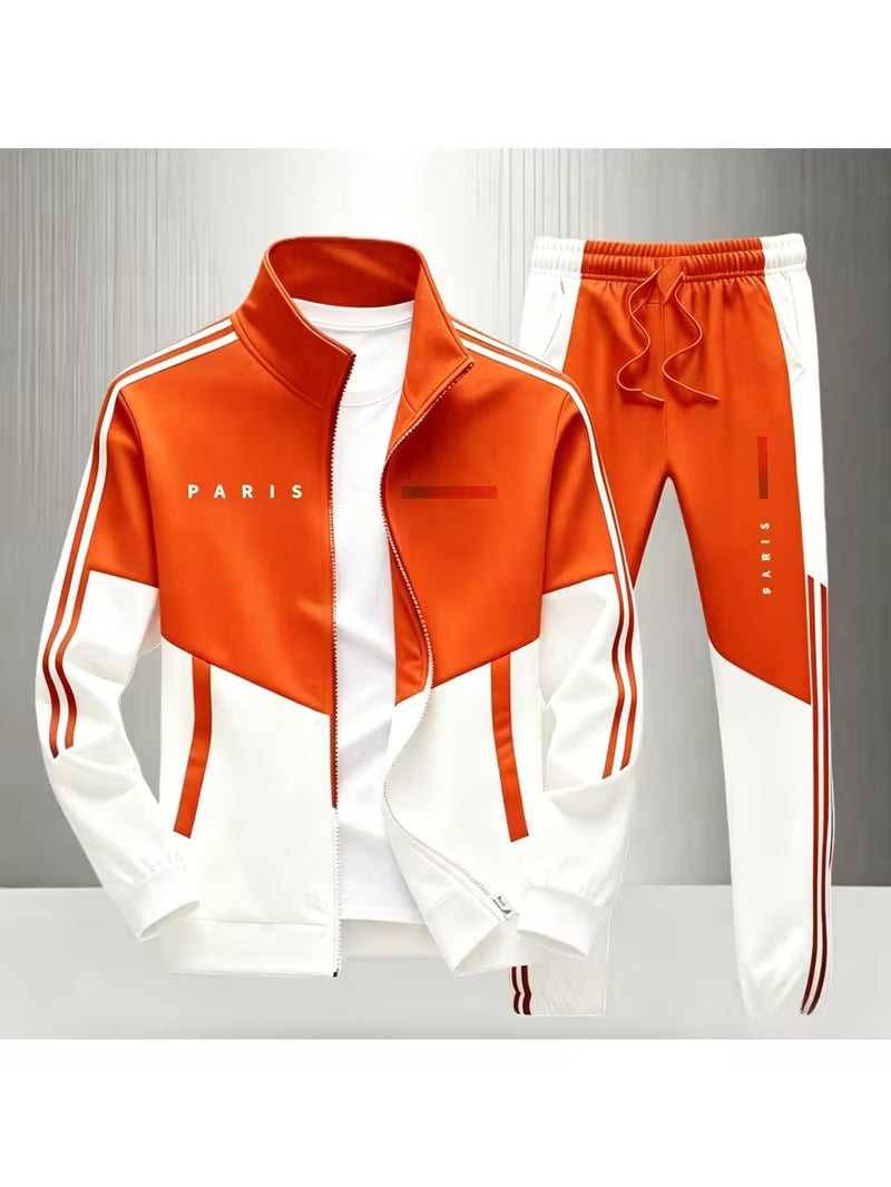 Gentleman Boutique "Aura All-Season" Men's Lapel Long Sleeve &amp; Trouser Set