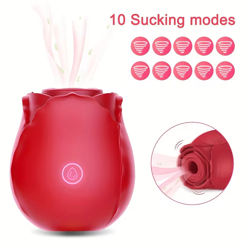 UCB "Aura Rose" Dual-Action Precision Wellness Massager