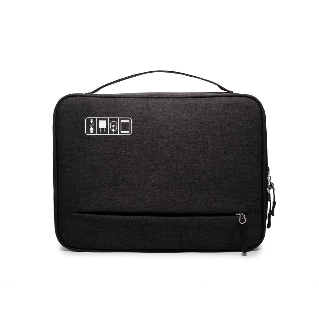Travel Cable Bag Portable Digital USB Gadget Organizer Charger Wires Cosmetic Zipper Storage Pouch Kit Case Accessories Supplies