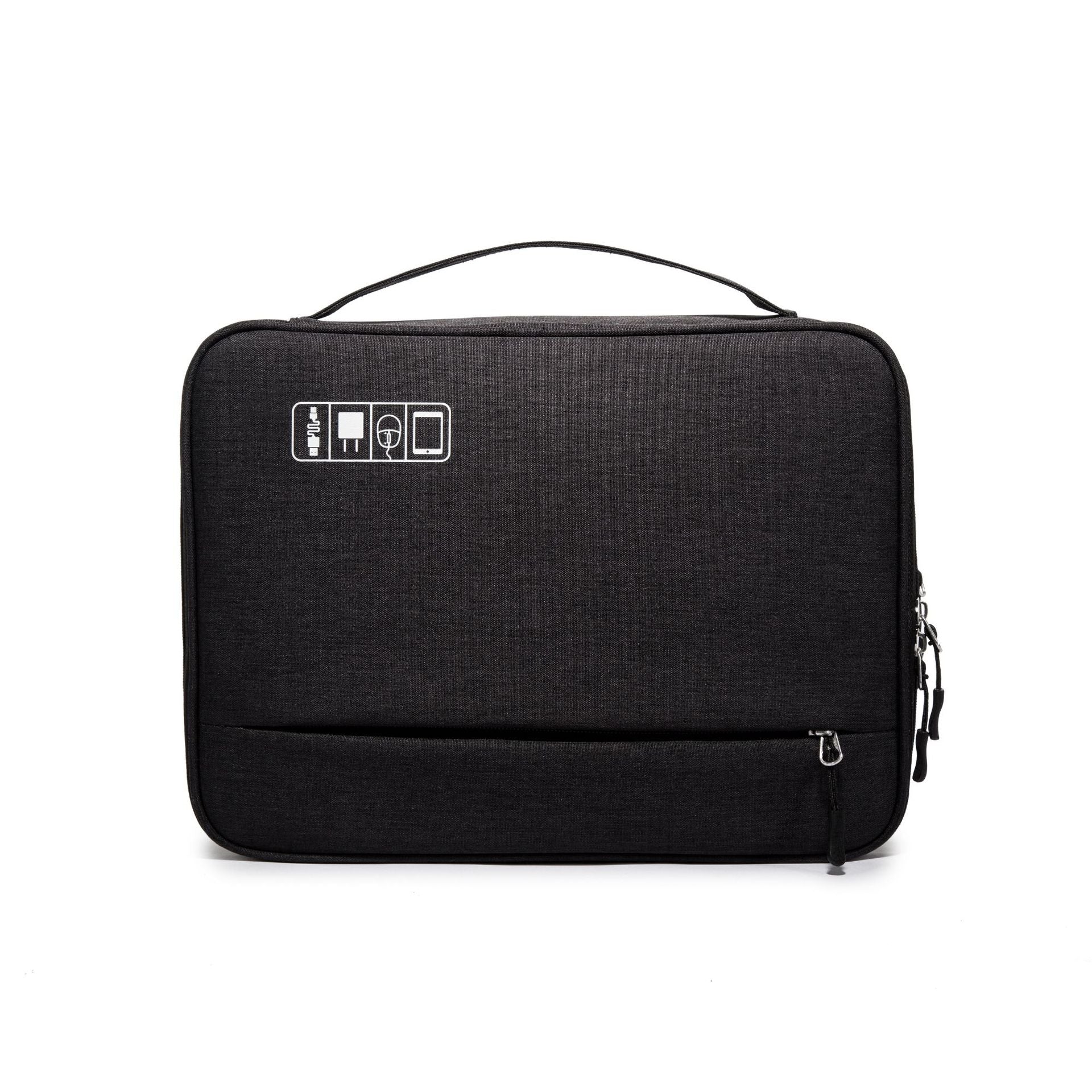 Travel Cable Bag Portable Digital USB Gadget Organizer Charger Wires Cosmetic Zipper Storage Pouch Kit Case Accessories Supplies