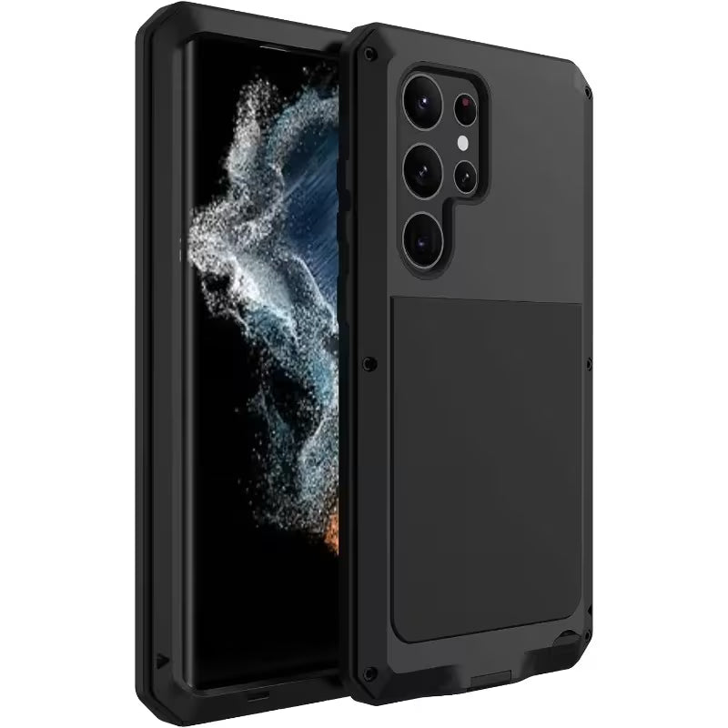 Gentleman Boutique "Titan Fortress" Heavy-Duty Aluminum Metal Armor iPhone Case