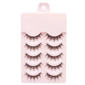 The Midnight Muse Lash Set 5-Pair Premium "Little Devil" Wispy Collection