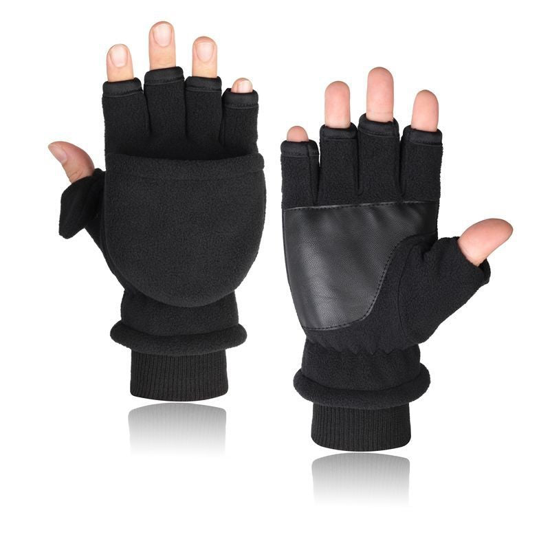 Men’s Convertible 2-in-1 Winter Flip Gloves