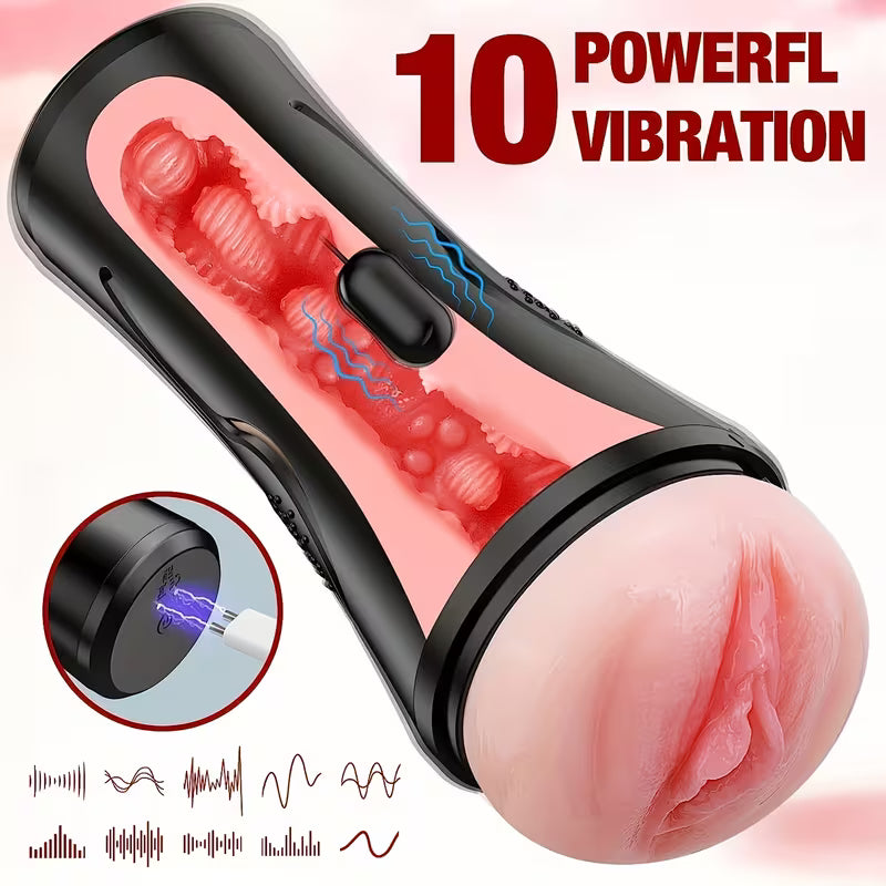 Gentleman Boutique "Aura Contour" Men's Dual Personal Massager Set (2-Piece Pack)
