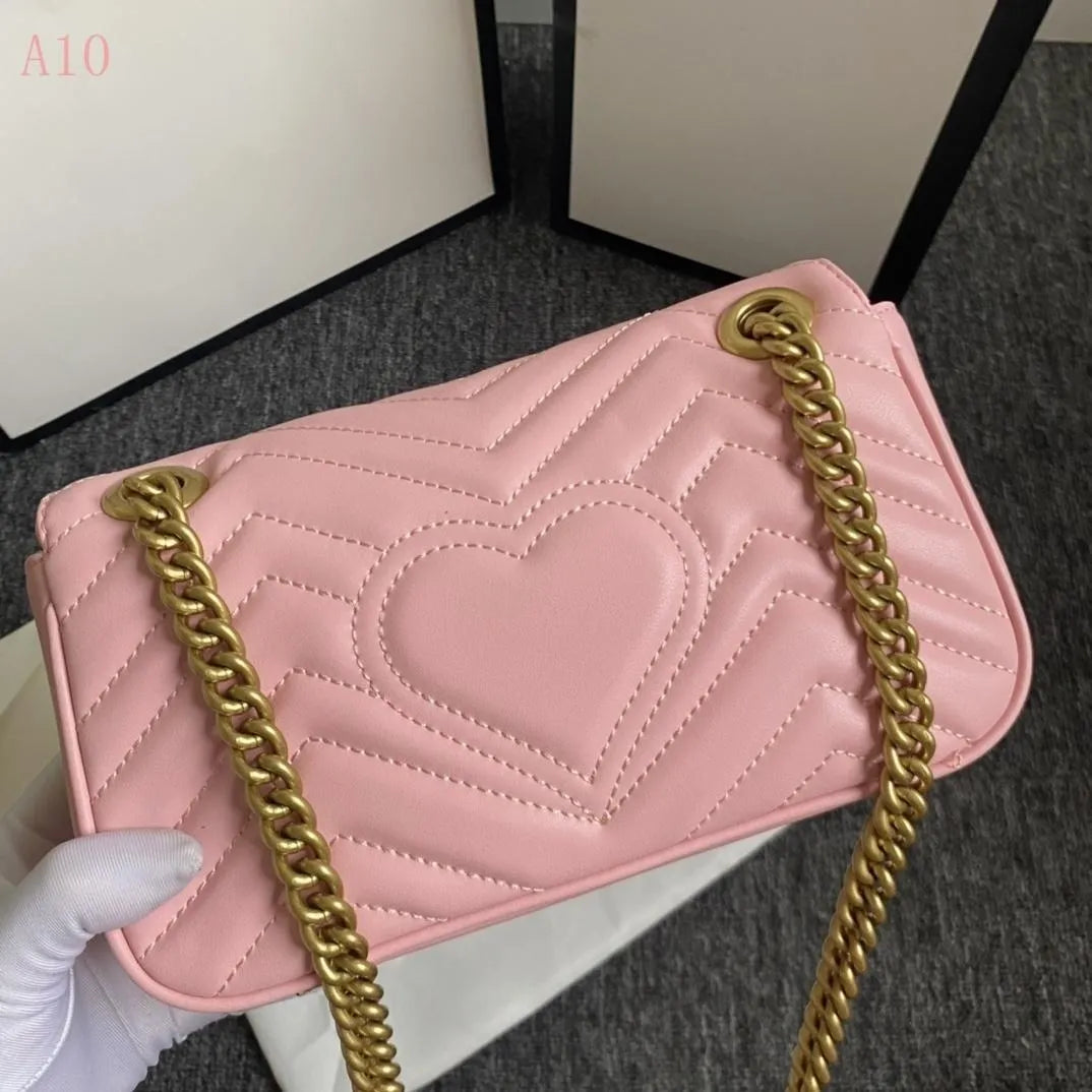 2023 New High Quality Women Fashion Marmont Bags Genuine Leather Crossbody Handbag Purses Backpack Shoulder Bag Beach Bag Jaquemus Bags Duffle Bags Designer Bags