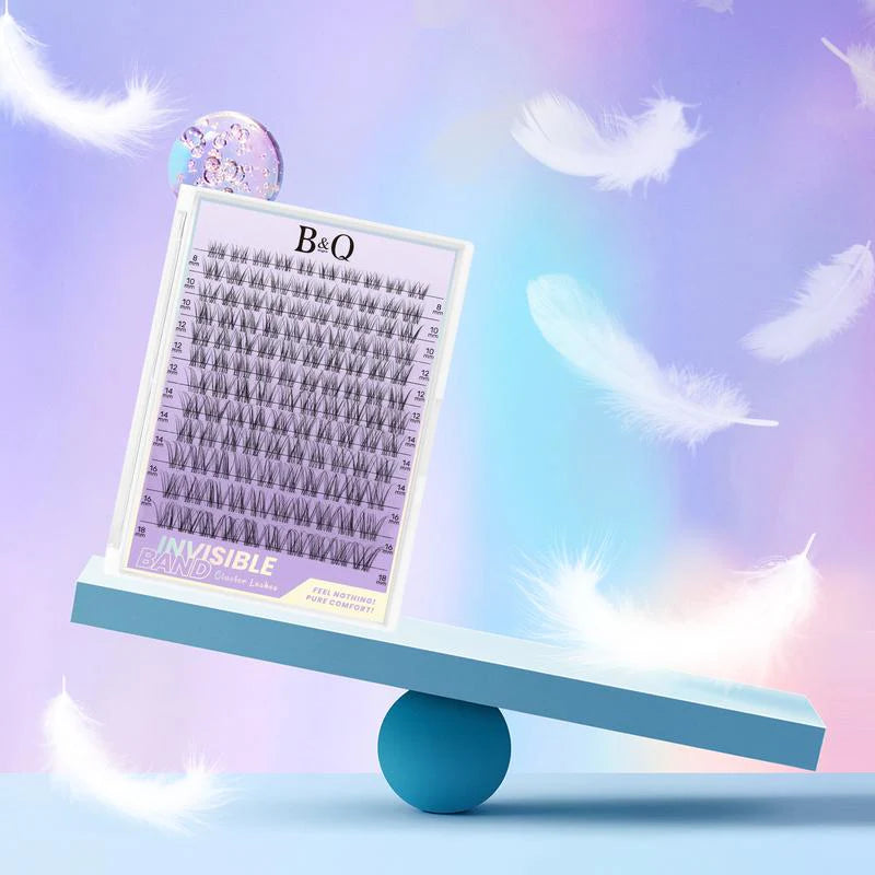 【Deals for You】Flora Natural C Curl Kit - 120Pcs 8-18Mm Eyelash Cluster DIY Springtok Lash Extensions at Home Makeup Cosmetic with Natural Lash Look