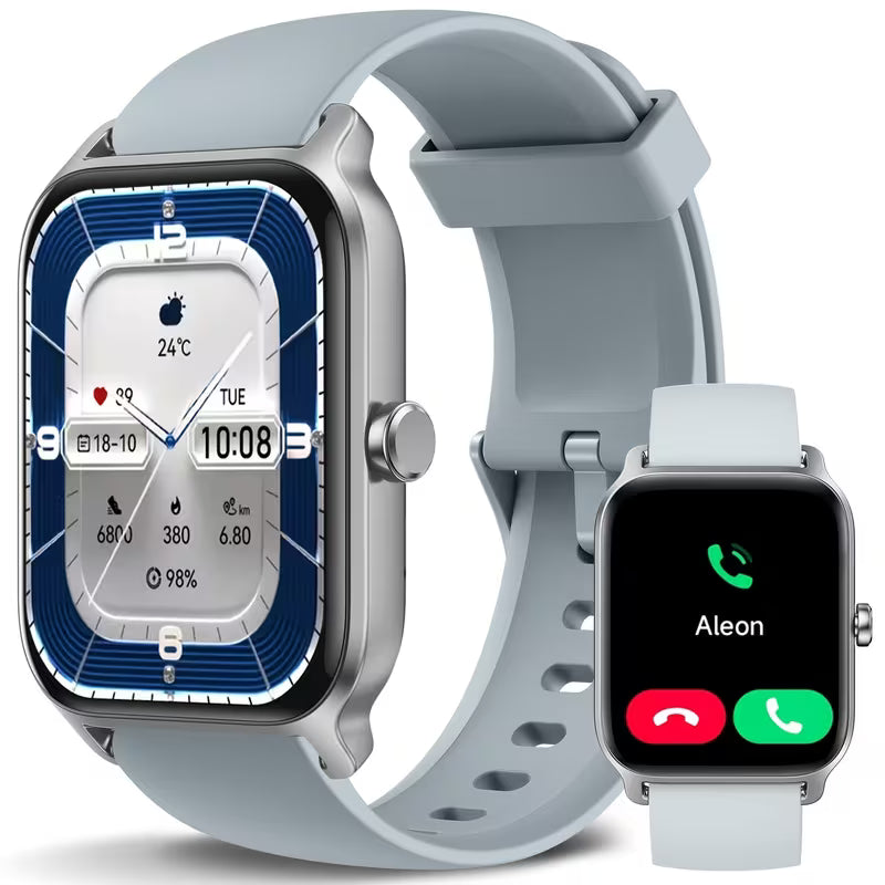 UCB "Aura Chrono" 1.8" HD Smart Watch & Executive Fitness Dashboard