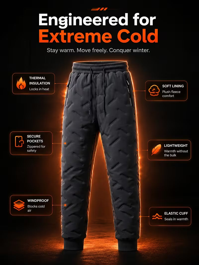 Alternative (Focus on Cold & Activity): UCB Arctic Armor Men’s Rugged Fleece-Lined Insulated Pants – Durable Softshell for Winter Work & Adventure