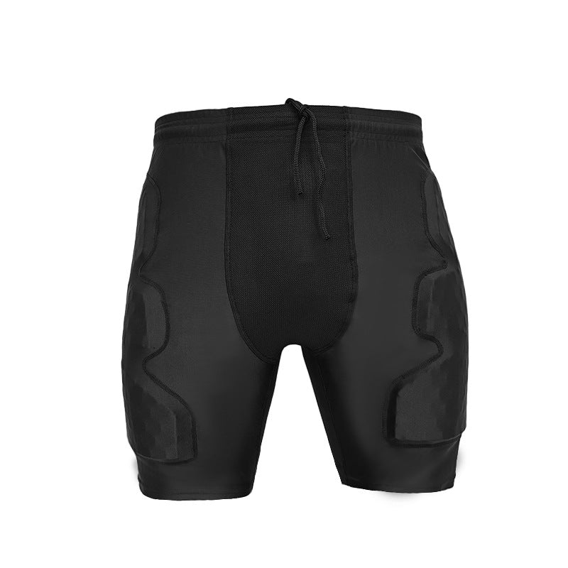 Basketball Protective Shorts for Men Honeycomb Anti-Collision Sports Shorts