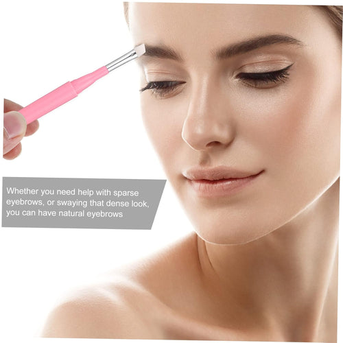 6Pcs Multi-Use Silicone Makeup Brushes Eyebrow Lip Eye Applicators for Daily Makeup Comfortable Handle Design for Professionals and Enthusiasts