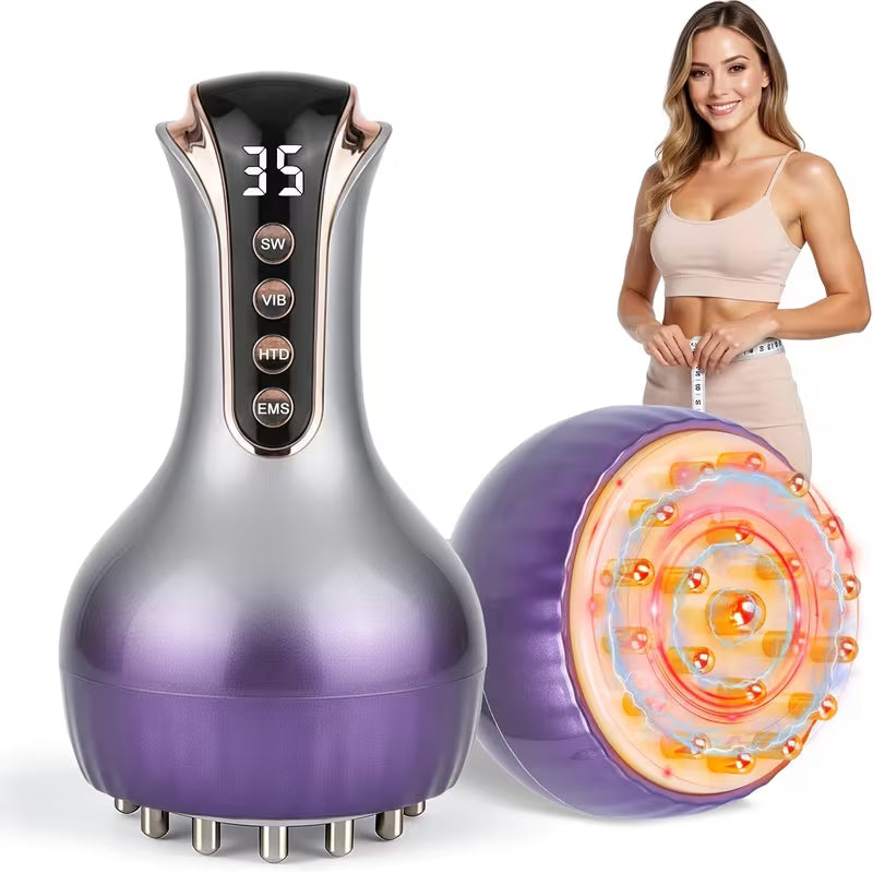 Aura Contour" 4-in-1 Pro Lymphatic Drainage & Body Sculpting Massager