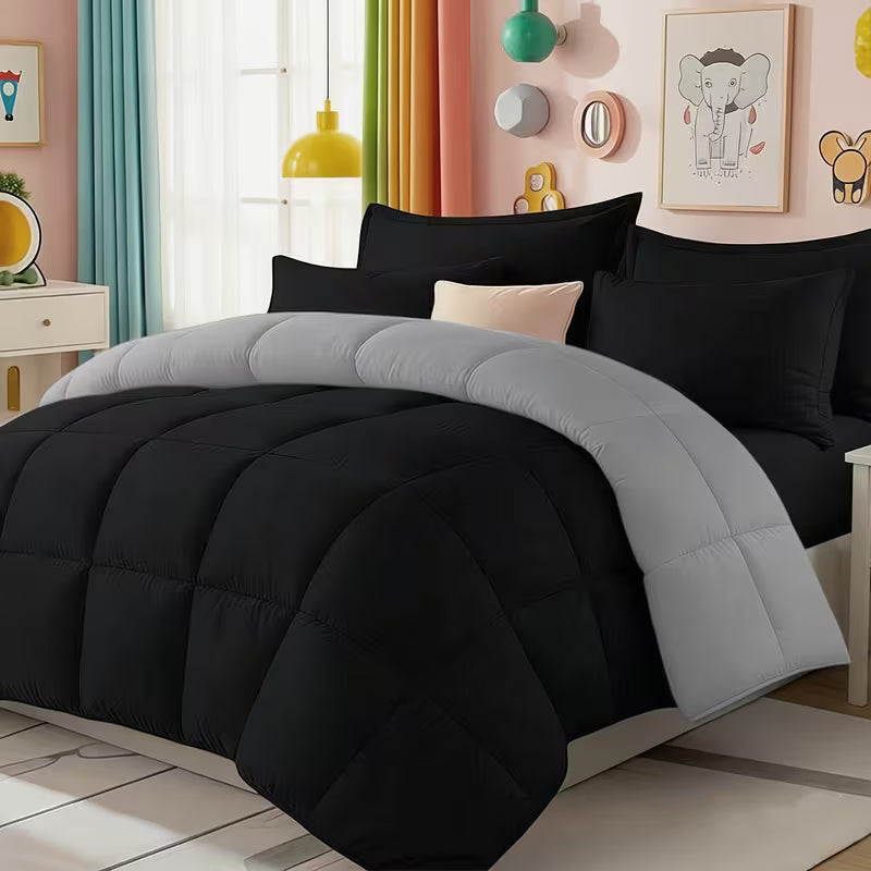 UCB "Elite Scholar" Luxury Bamboo 3-Piece Quilt & Comforter Suite