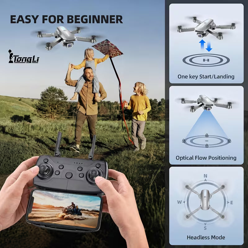 UCB "Aura Apex 4K" Dual-Camera Aerial Photography Drone