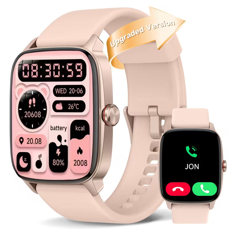UCB "Aura Chrono" 1.8" HD Smart Watch & Executive Fitness Dashboard