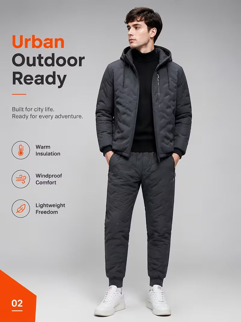 Alternative (Focus on Cold & Activity): UCB Arctic Armor Men’s Rugged Fleece-Lined Insulated Pants – Durable Softshell for Winter Work & Adventure